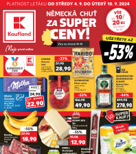 Akční leták Kaufland  Praha 6 - Podbaba