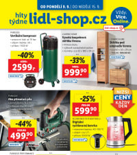 Akční leták Lidl - shop.cz  - hity týdne