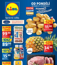 Akční leták Lidl  od pondělí - Originální francouzské produkty