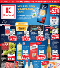 Akční leták Kaufland  Praha 6 - Podbaba