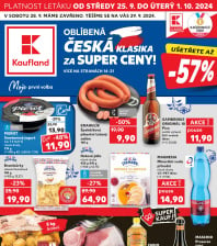 Akční leták Kaufland  Praha 6 - Podbaba