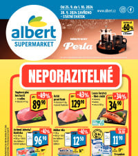 Akční leták Albert Supermarket 