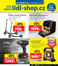 Akční leták Lidl - shop.cz  - hity týdne