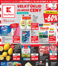 Akční leták Kaufland  Praha 6 - Podbaba