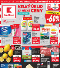 Akční leták Kaufland  Praha 3 - Jarov