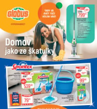 Akční leták Globus  - Domov jako ze škatulky