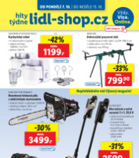 Akční leták Lidl - shop.cz  - hity týdne