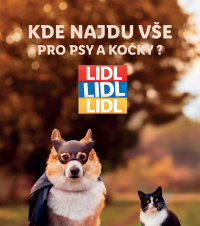 Akční leták Lidl  - Vše pro vaše psí a kočičí mazlíčky