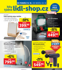 Akční leták Lidl - shop.cz  - hity týdne