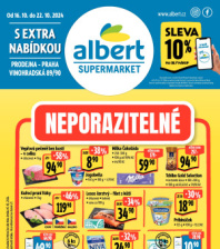 Akční leták Albert Supermarket  - Praha, Vinohradská 89/90