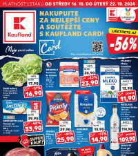 Akční leták Kaufland  Cheb