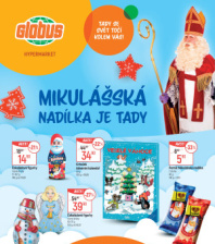 Akční leták Globus  - Mikulášská nadílka je tady