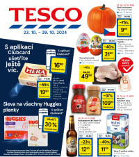 Akční leták Tesco hypermarket 