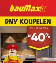 Akční leták bauMax  - Dny koupelen