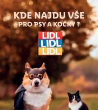 Akční leták Lidl speciální  - Vše pro vaše psí a kočičí mazlíčky