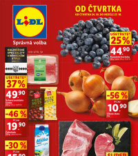 Akční leták Lidl  od čtvrtka - Kulinářské speciality v německém stylu