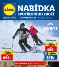 Akční leták Lidl  - Nabídka spotřebního zboží