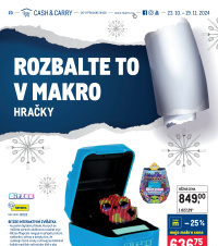 Akční leták Makro  - Hračky