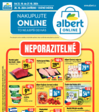 Akční leták Albert Hypermarket  - Online