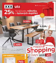 Akční leták XXXLutz  - Happy shopping days