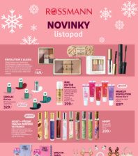 Akční leták ROSSMANN  - Novinky listopad