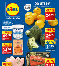 Akční leták Lidl  od úterý - Speciality v řeckém stylu