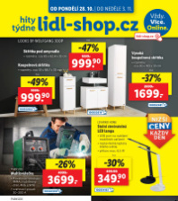 Akční leták Lidl - shop.cz  - hity týdne