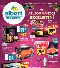 Akční leták Albert Supermarket - Ať jsou Vánoce Excelentní