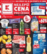 Akční leták Kaufland  Praha 6 - Podbaba