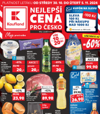 Akční leták Kaufland  Benešov