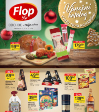 Akční leták FLOP Top  - Vánoční katalog