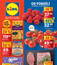 Akční leták Lidl  od pondělí - XXL týden