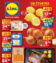 Akční leták Lidl  od čtvrtka - Svatomartinské hody