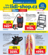 Akční leták Lidl - shop.cz  - hity týdne