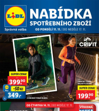 Akční leták Lidl  - Nabídka spotřebního zboží