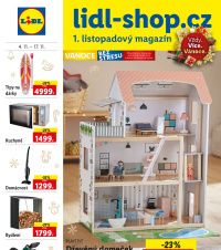 Akční leták Lidl - shop.cz  - magazín