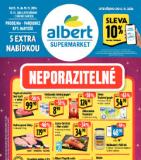 Akční leták Albert Supermarket  - Pardubice, Kpt. Bartoše