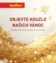 Akční leták bauMax  - Objevte kouzlo našich Vánoc