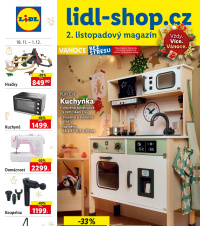 Akční leták Lidl - shop.cz  - magazín