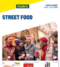 Akční leták Makro  - Street Food