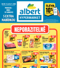 Akční leták Albert Hypermarket  - Brno, Ve Vaňkovce