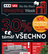 Akční leták XXXLutz  - 30% téměř na všechno