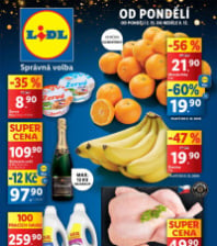 Akční leták Lidl  od pondělí - Sladký Mikuláš