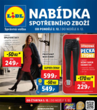 Akční leták Lidl  - Nabídka spotřebního zboží