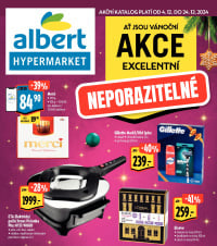 Akční leták Albert Hypermarket - Ať jsou Vánoční akce excelentní II.