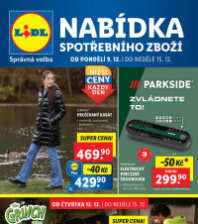 Akční leták Lidl  - Nabídka spotřebního zboží