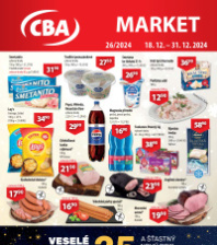 Akční leták CBA Market 