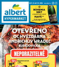 Akční leták Albert Hypermarket  - Jindřichův Hradec, Budějovická