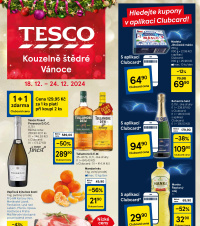 Akční leták Tesco hypermarket 