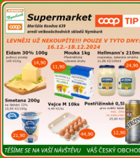 Akční leták COOP Jednota Nymburk Supermarket 